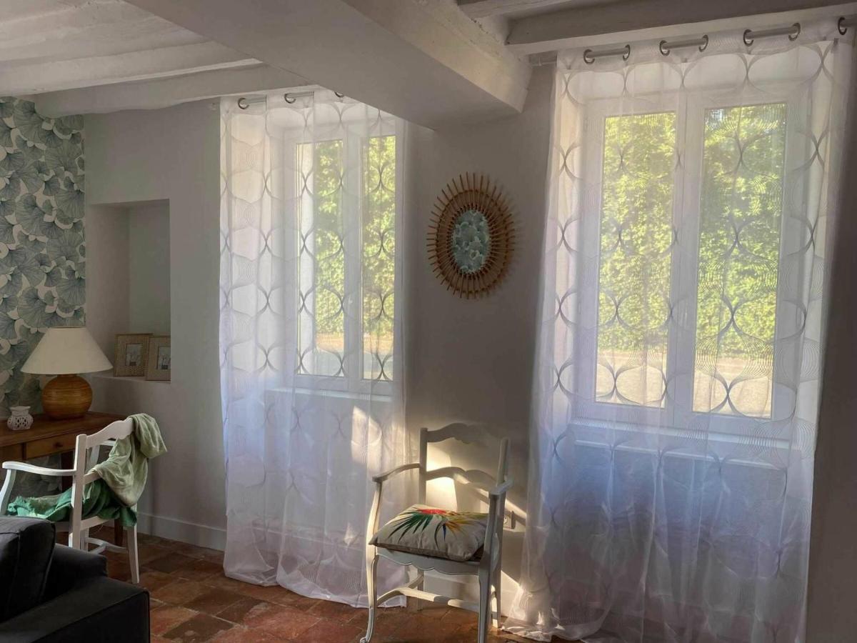 Maison De Village Avec Jardin, Parc Prive Et Box Fibre, Animaux Bienvenus, A 15 Min Du Mans - Fr-1-410-333 Mezieres-sous-Lavardin Exterior foto